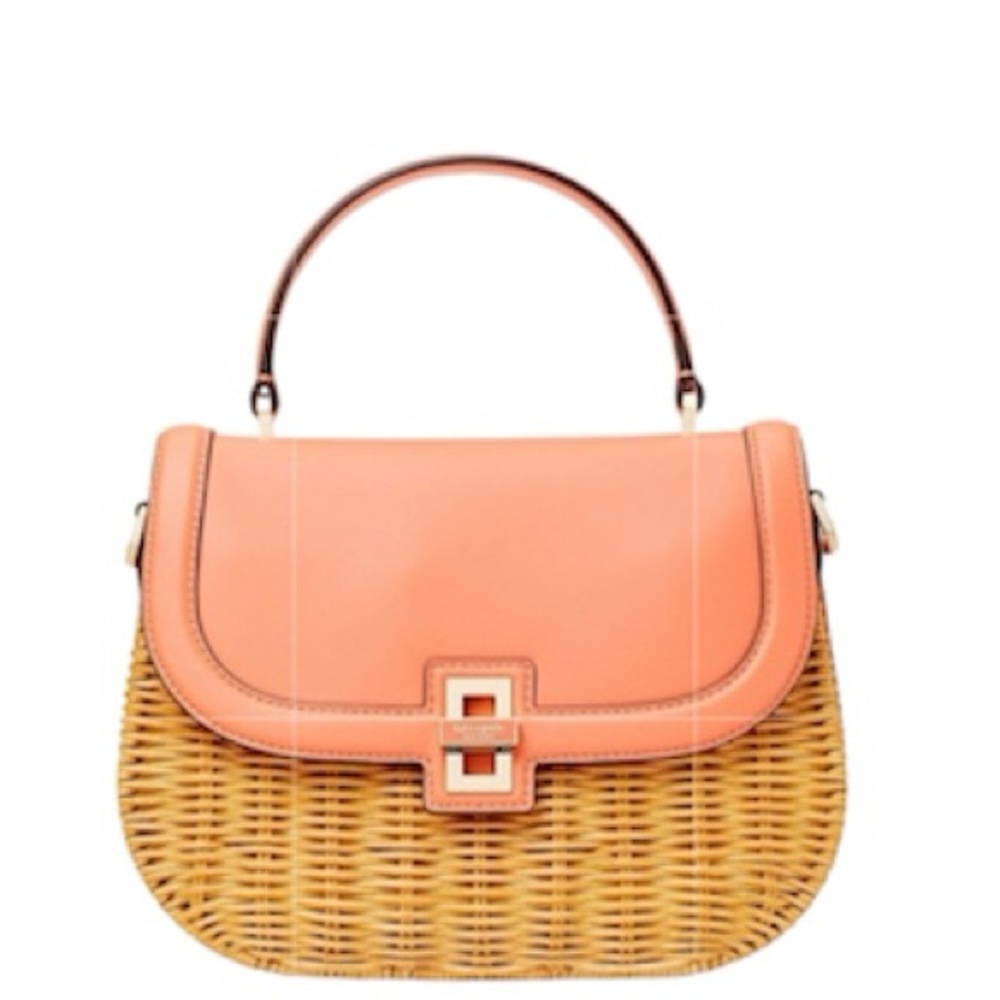 Kate Spade Gracie Wicker Top Handle
